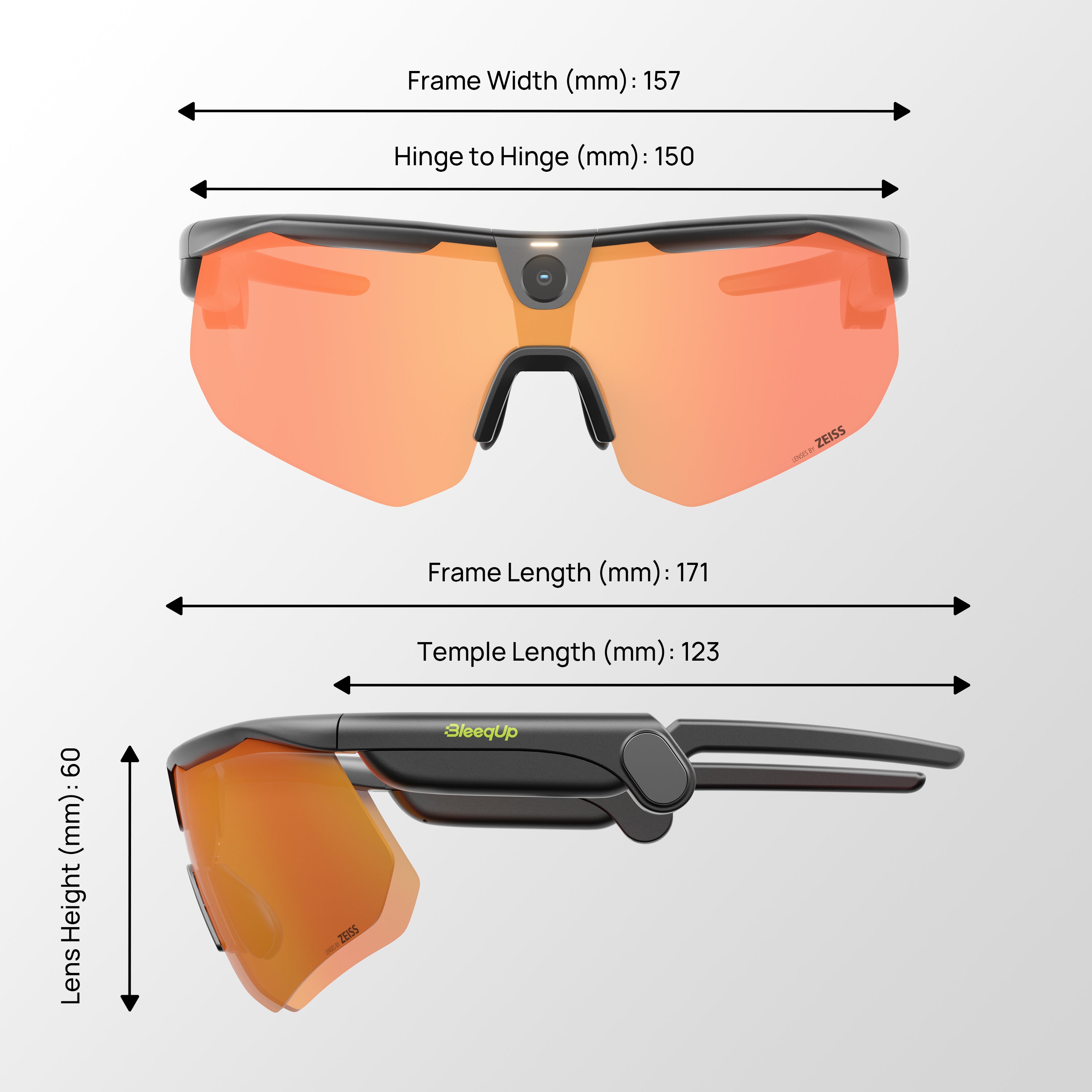 DELHI TORNADO Sport Smart Glasses
