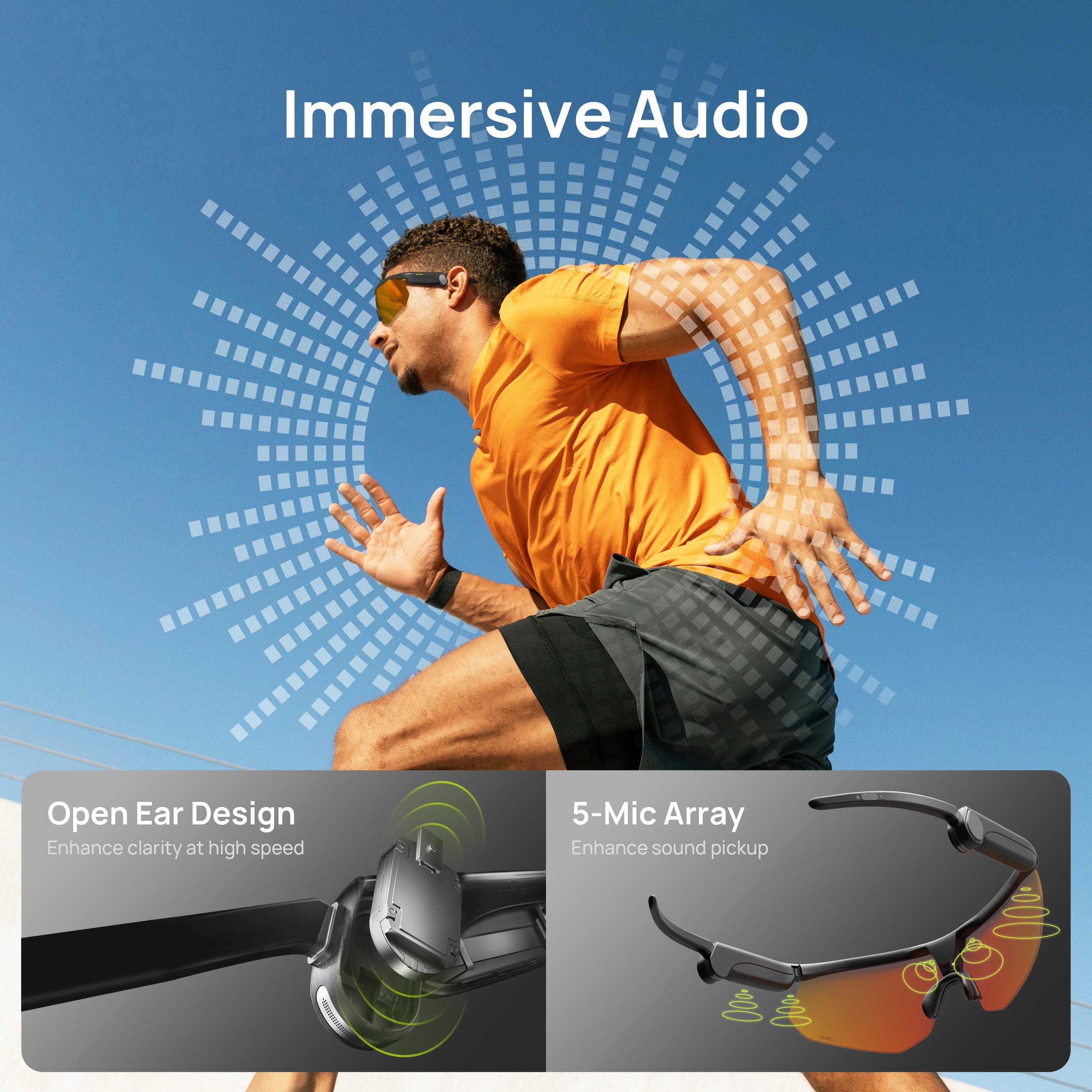 DELHI TORNADO Sport Smart Glasses