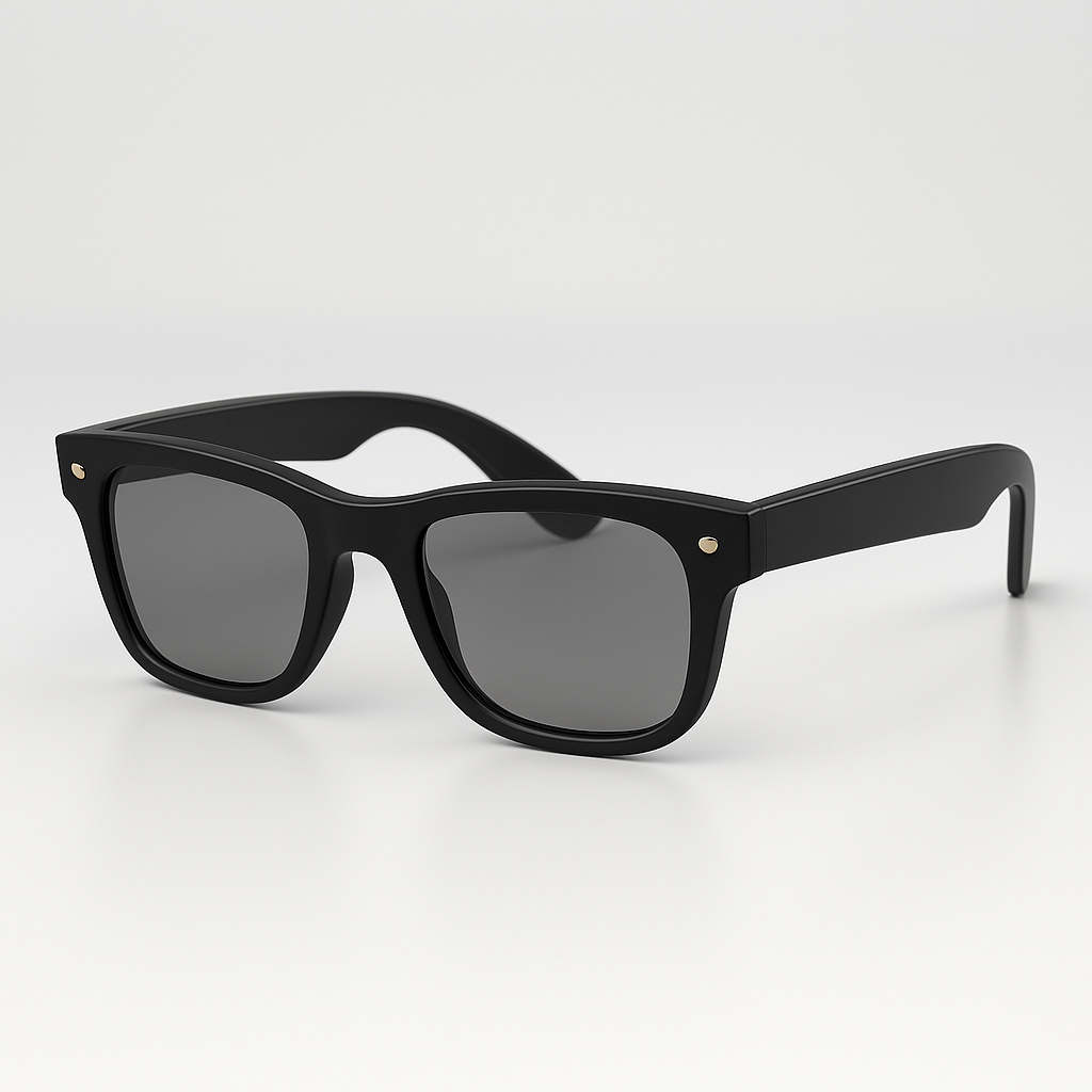 Smart Glasses Black Technology Headset Bluetooth Sunglasses