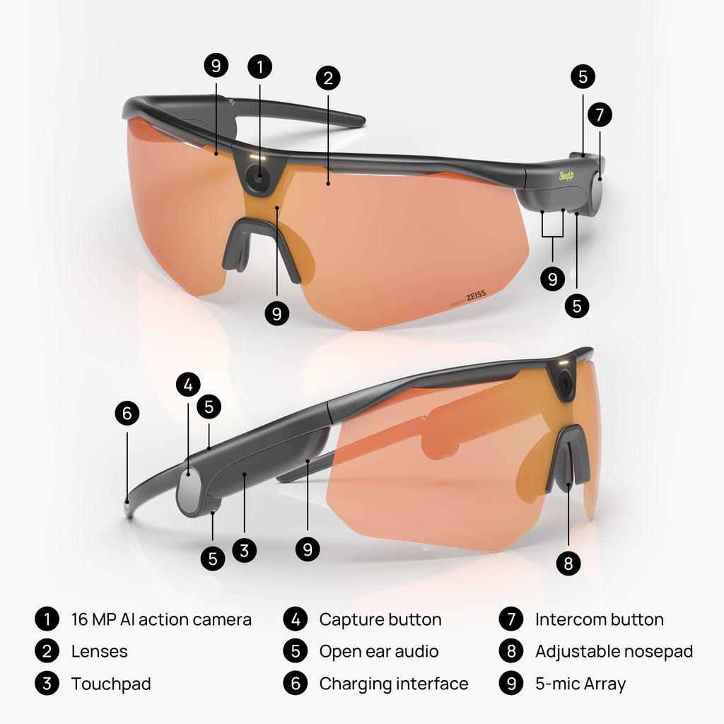 DELHI TORNADO Sport Smart Glasses